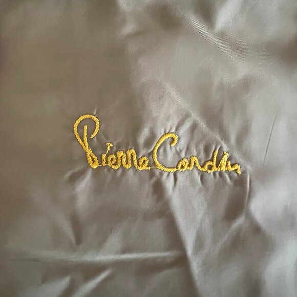 Vintage Grey Pierre Cardin Tuxedo Long Jacket with Tails 44L - Picture 3 of 4